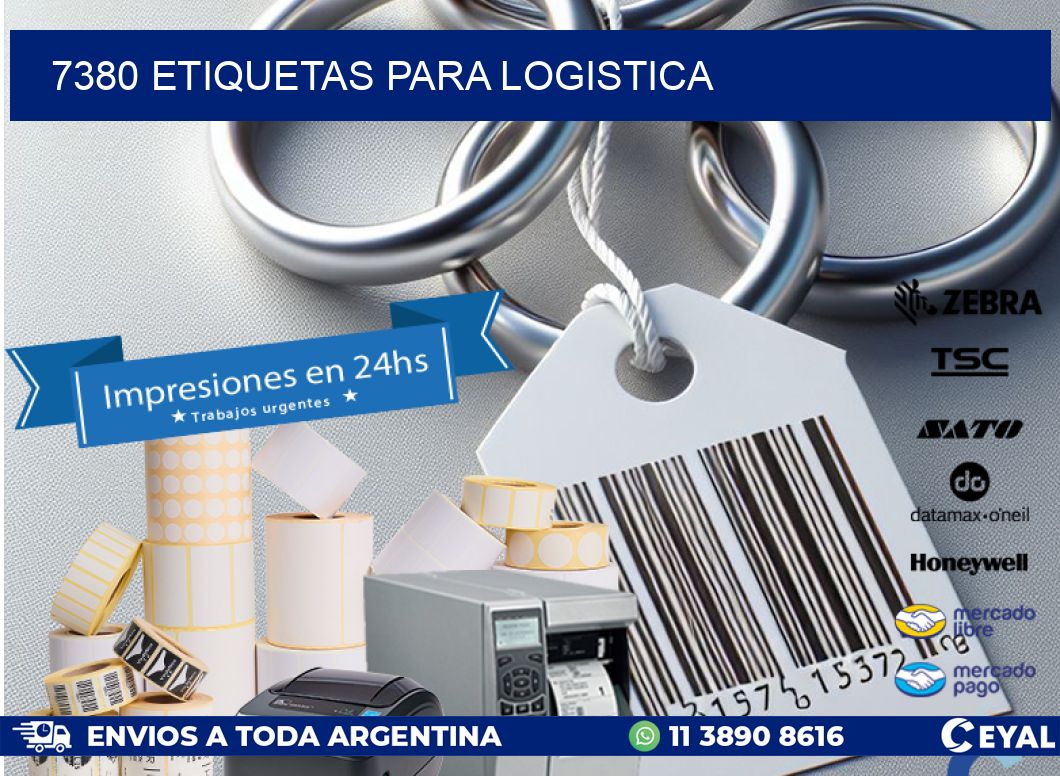 7380 ETIQUETAS PARA LOGISTICA