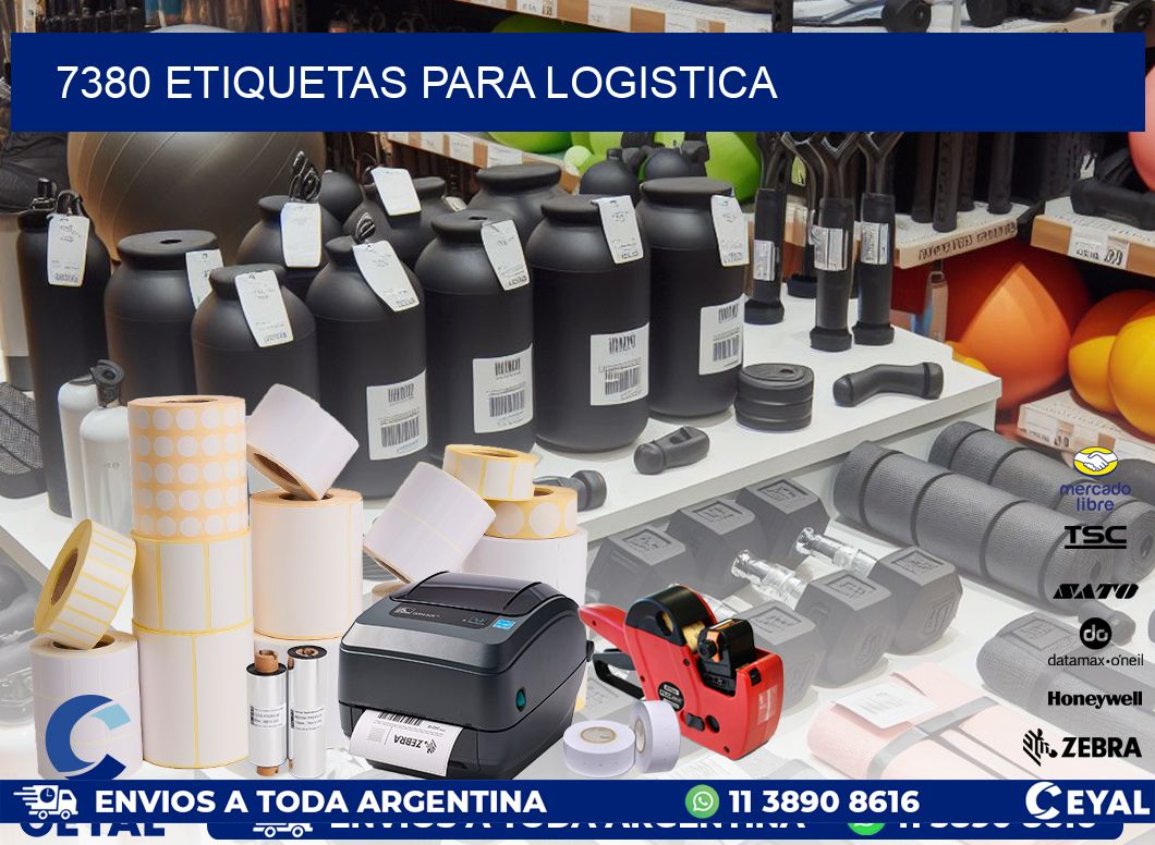 7380 ETIQUETAS PARA LOGISTICA