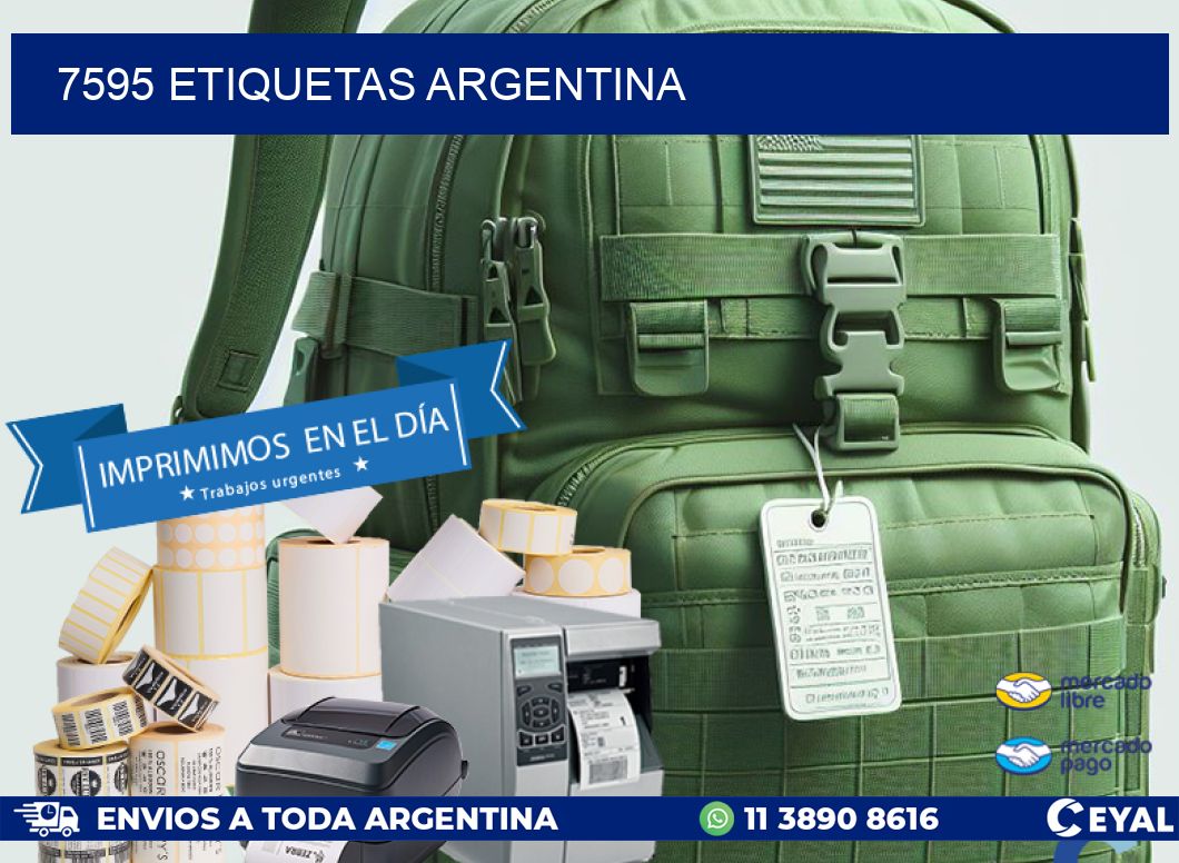 7595 ETIQUETAS ARGENTINA