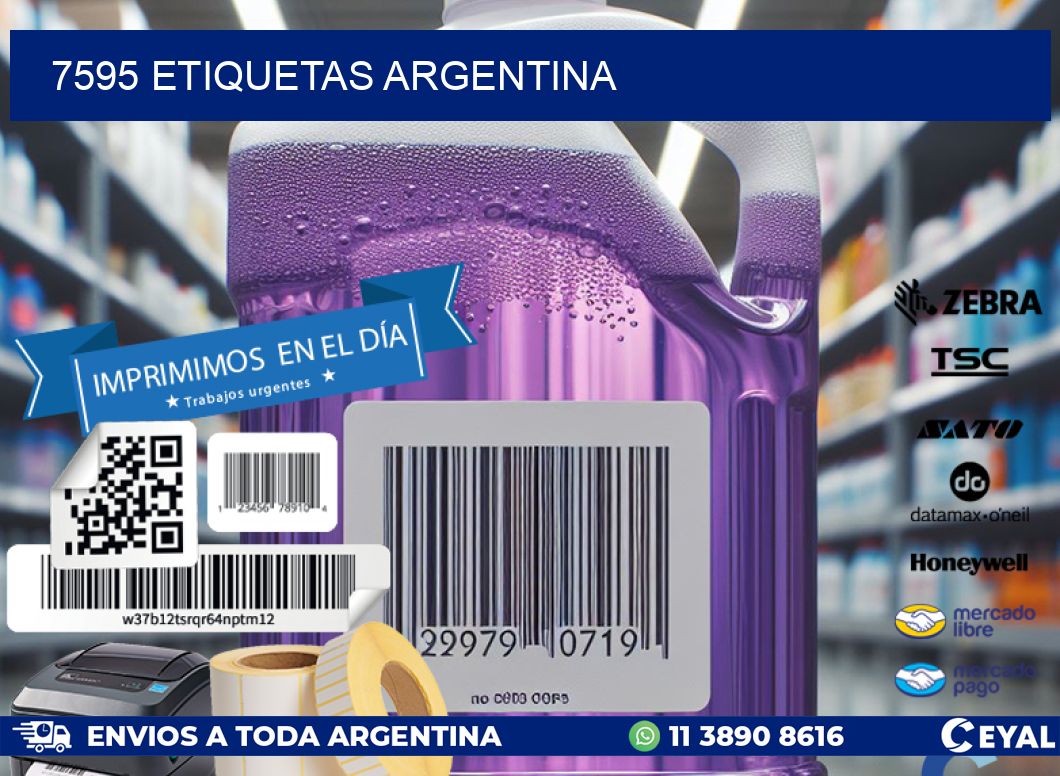 7595 ETIQUETAS ARGENTINA