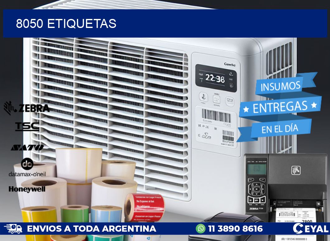 8050 ETIQUETAS