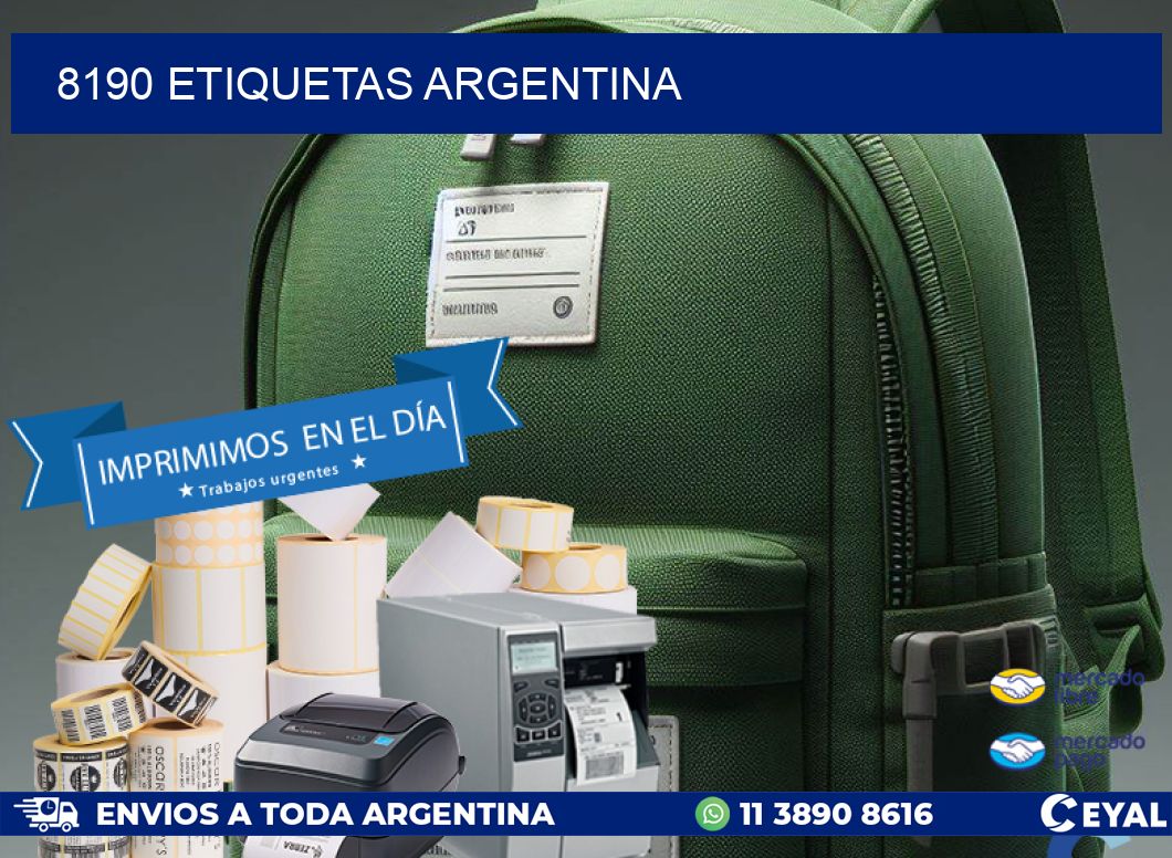 8190 ETIQUETAS ARGENTINA