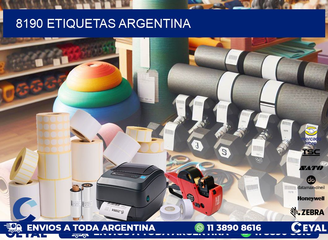 8190 ETIQUETAS ARGENTINA