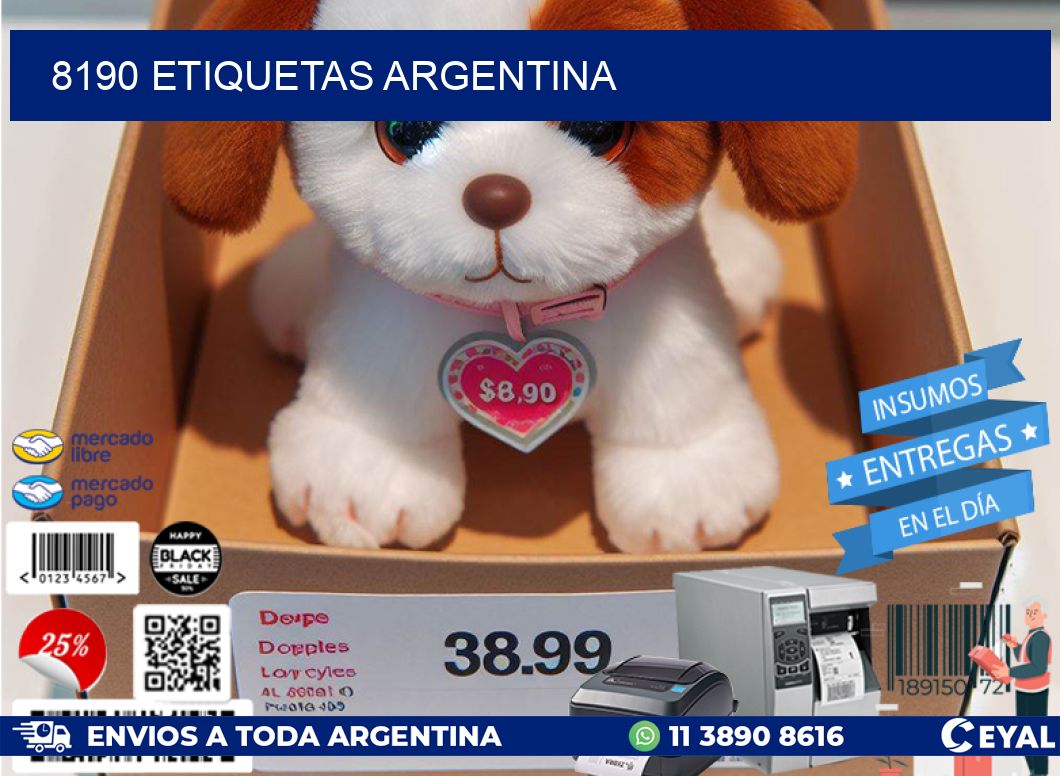 8190 ETIQUETAS ARGENTINA