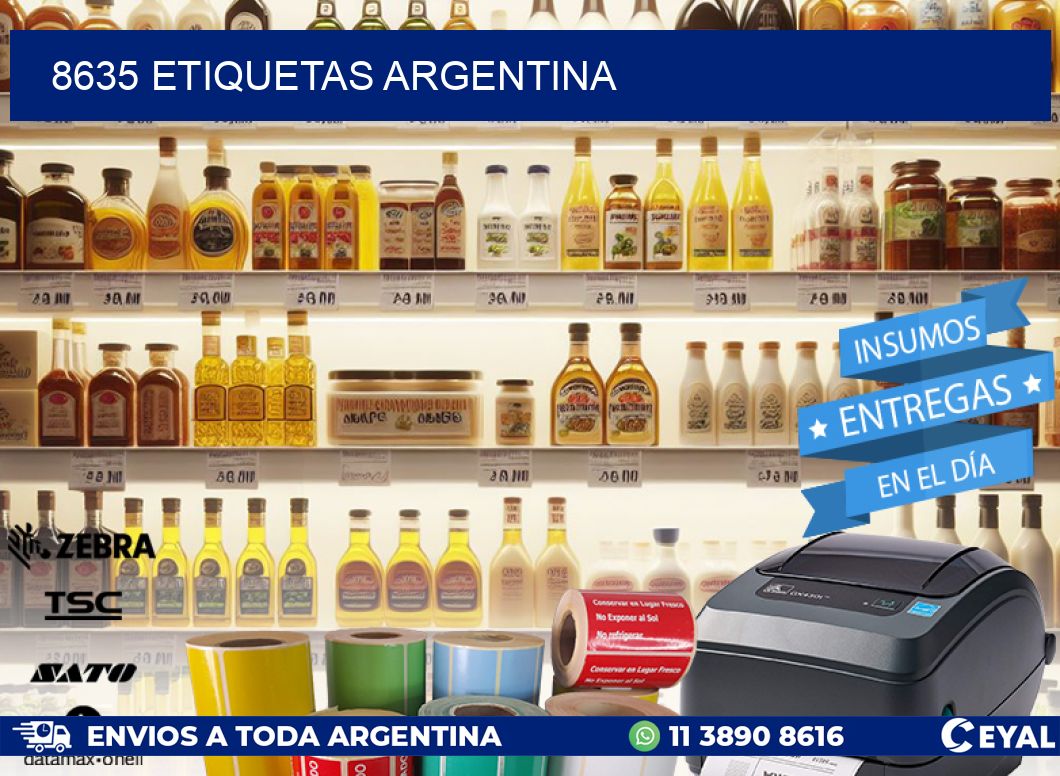 8635 ETIQUETAS ARGENTINA