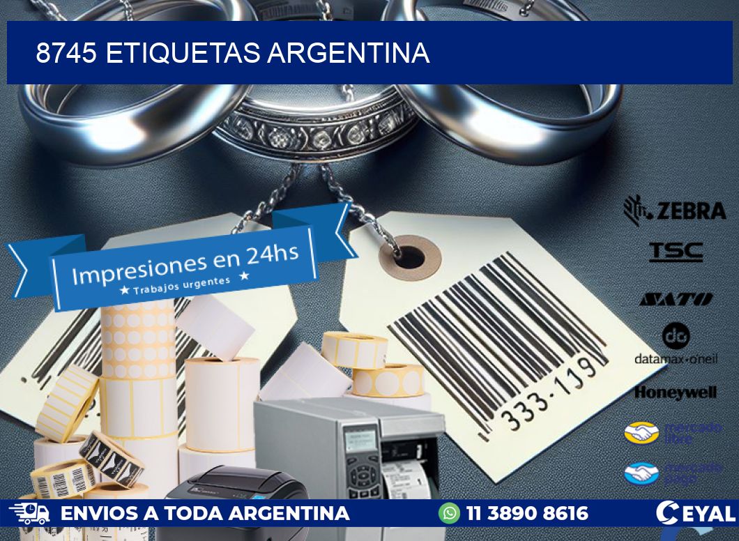 8745 ETIQUETAS ARGENTINA