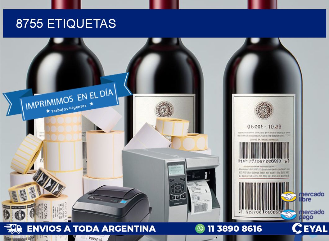 8755 ETIQUETAS