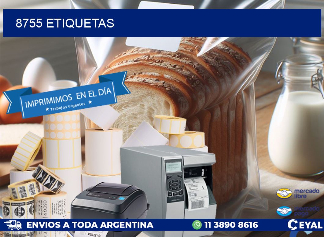 8755 ETIQUETAS