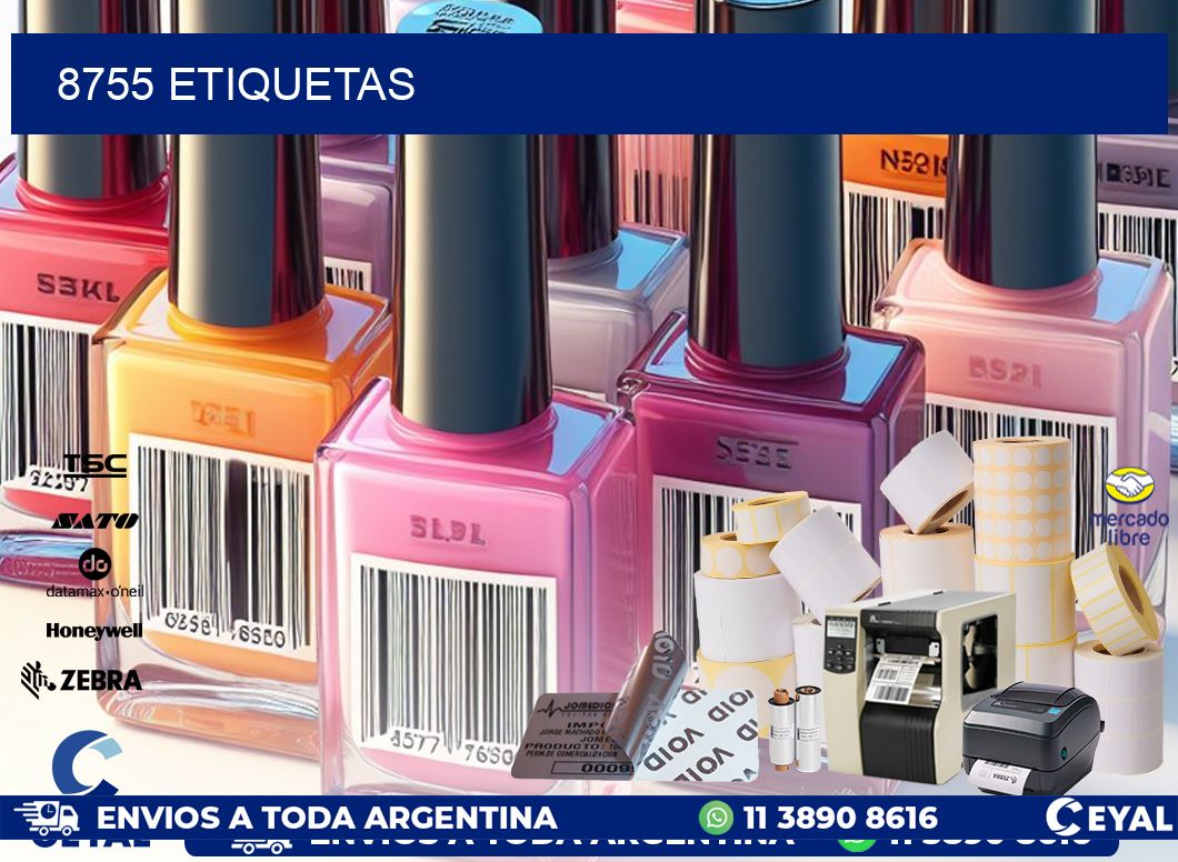 8755 ETIQUETAS
