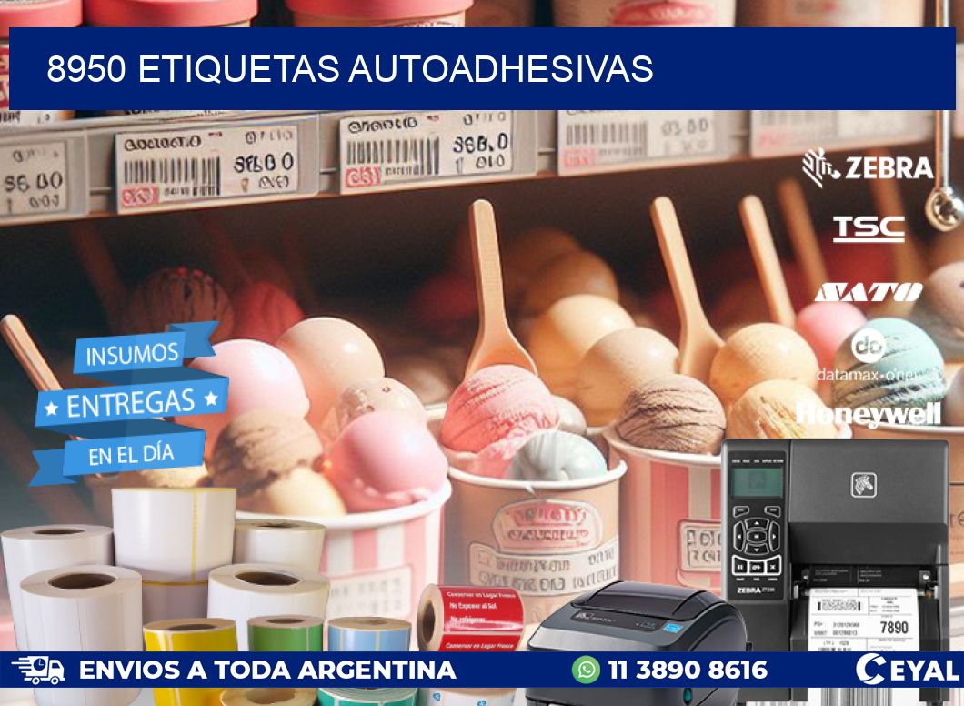 8950 ETIQUETAS AUTOADHESIVAS