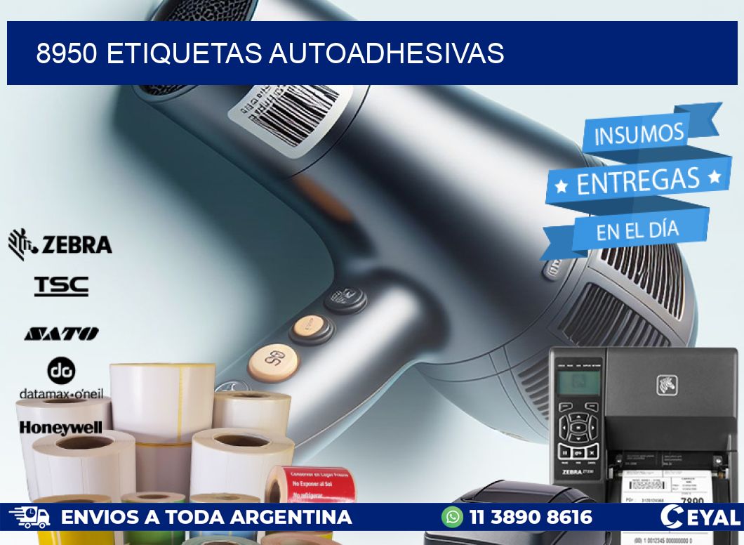 8950 ETIQUETAS AUTOADHESIVAS