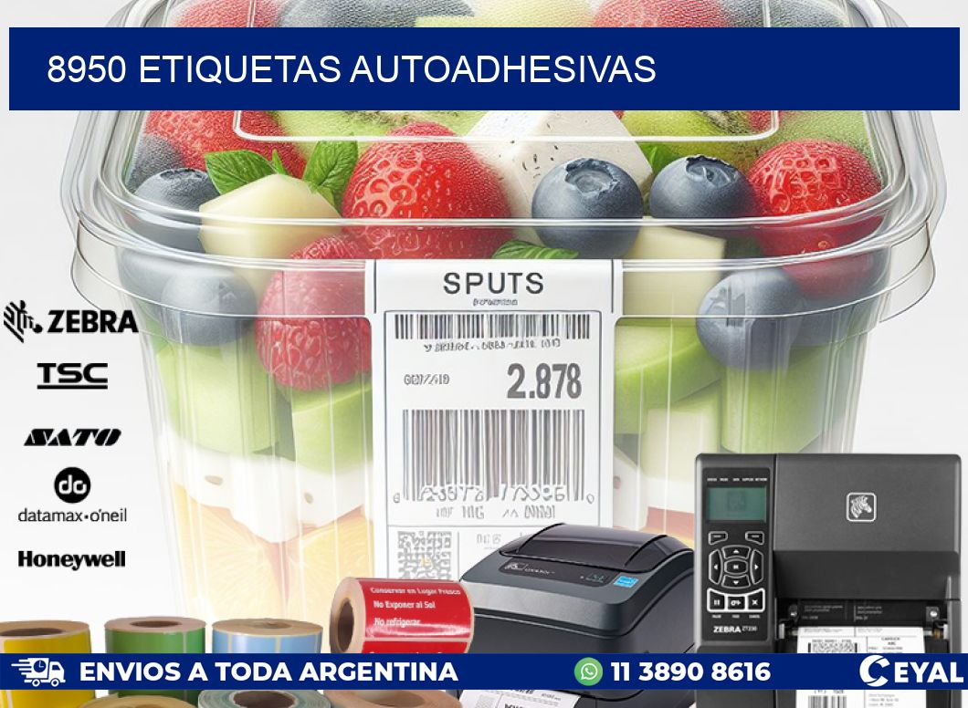 8950 ETIQUETAS AUTOADHESIVAS