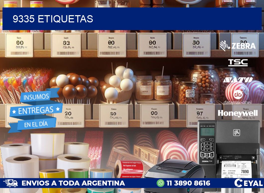 9335 ETIQUETAS