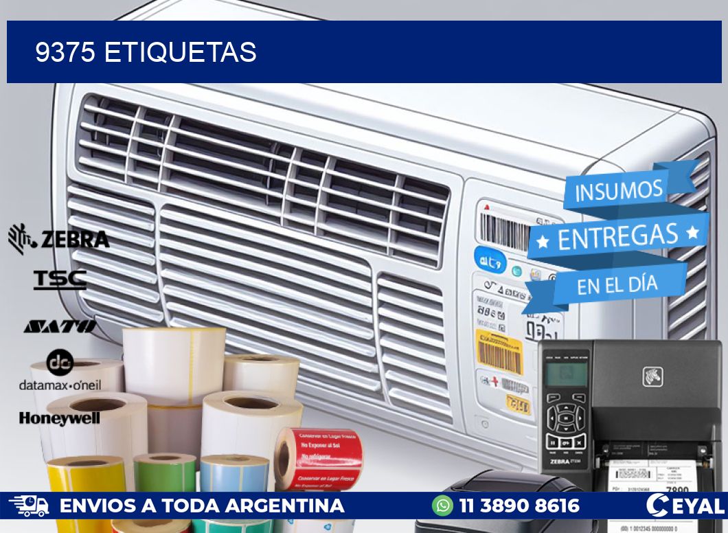 9375 ETIQUETAS