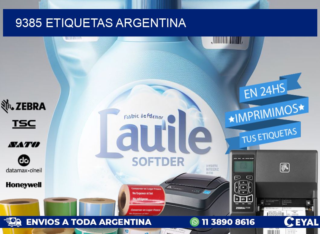 9385 ETIQUETAS ARGENTINA