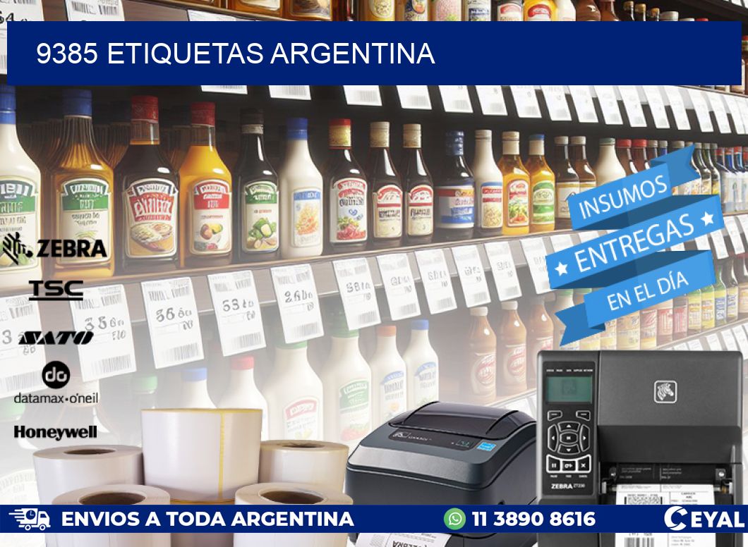 9385 ETIQUETAS ARGENTINA