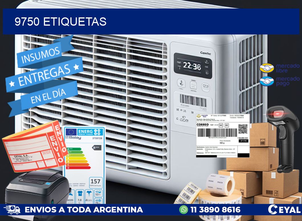 9750 ETIQUETAS