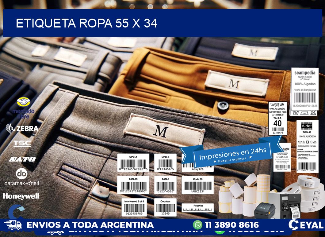 ETIQUETA ROPA 55 x 34
