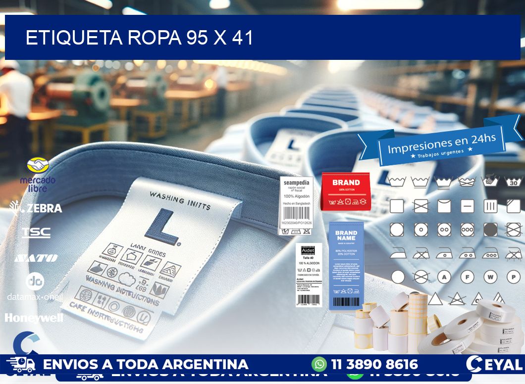 ETIQUETA ROPA 95 x 41