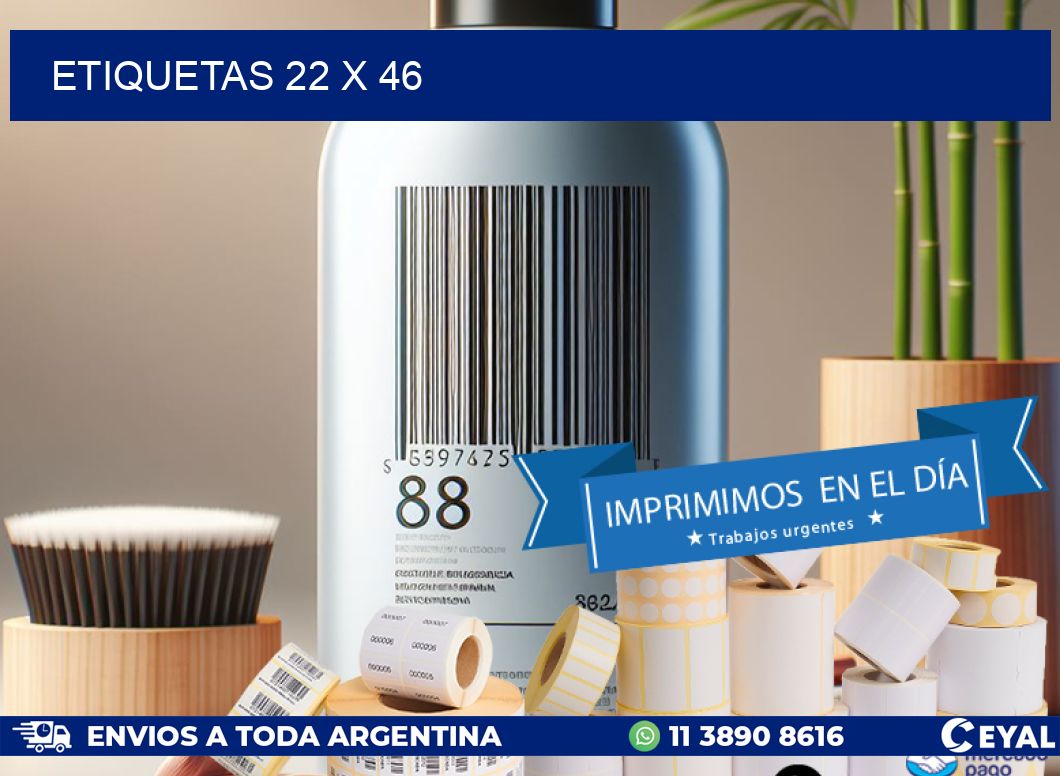 ETIQUETAS 22 x 46