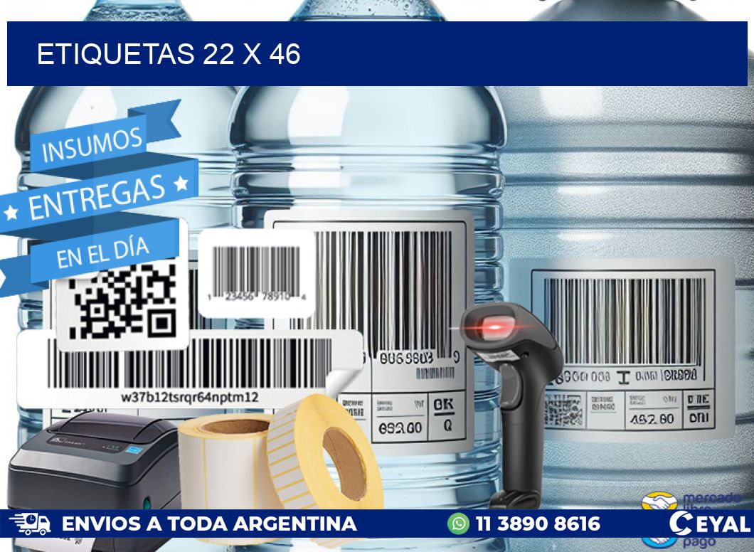 ETIQUETAS 22 x 46