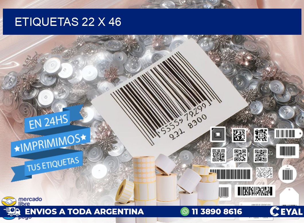 ETIQUETAS 22 x 46