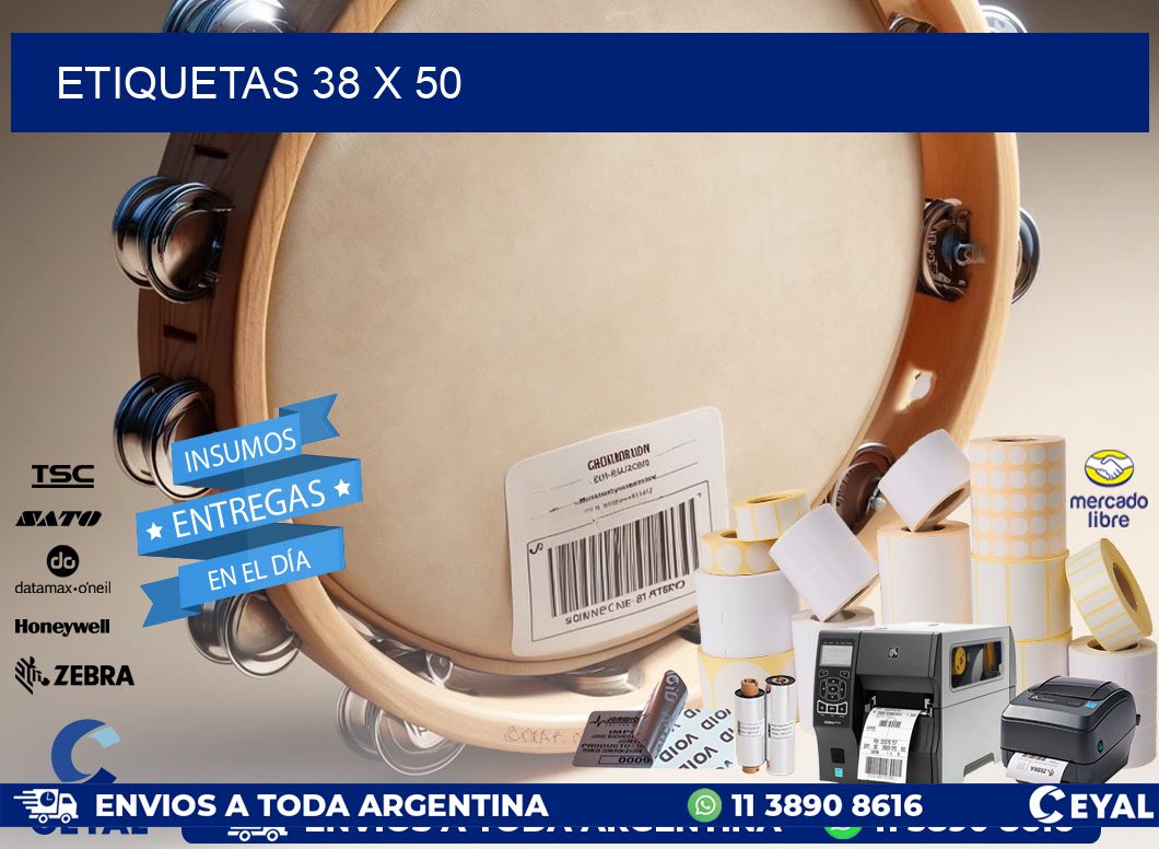 ETIQUETAS 38 x 50