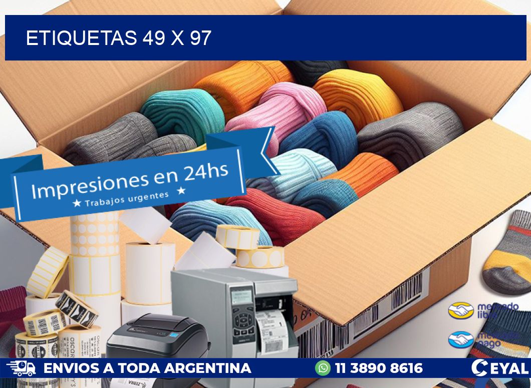 ETIQUETAS 49 x 97