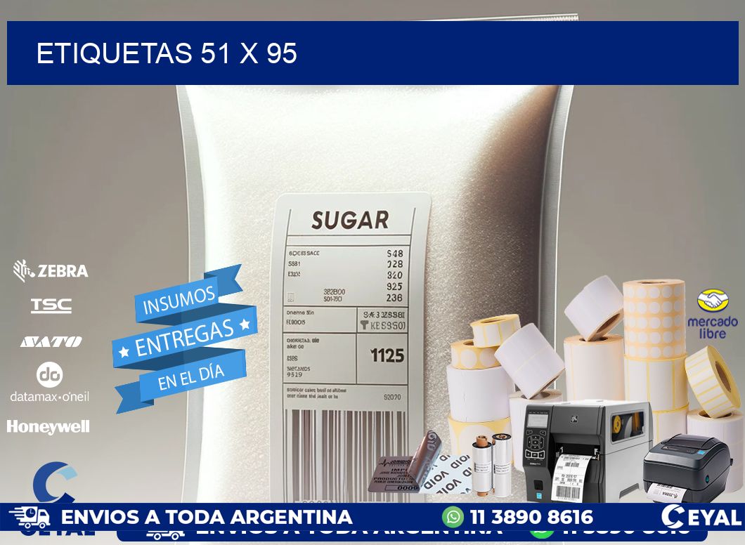 ETIQUETAS 51 x 95