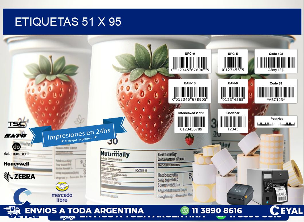 ETIQUETAS 51 x 95