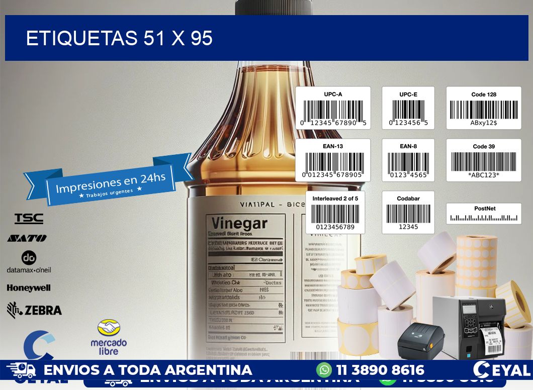 ETIQUETAS 51 x 95