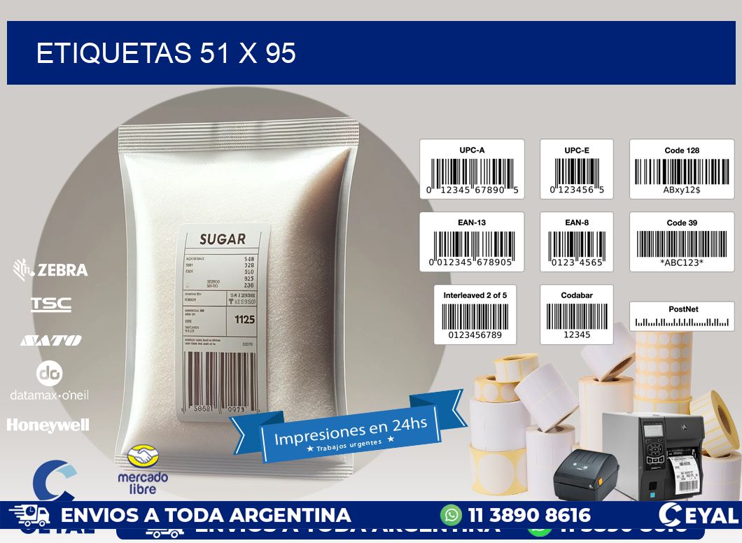 ETIQUETAS 51 x 95
