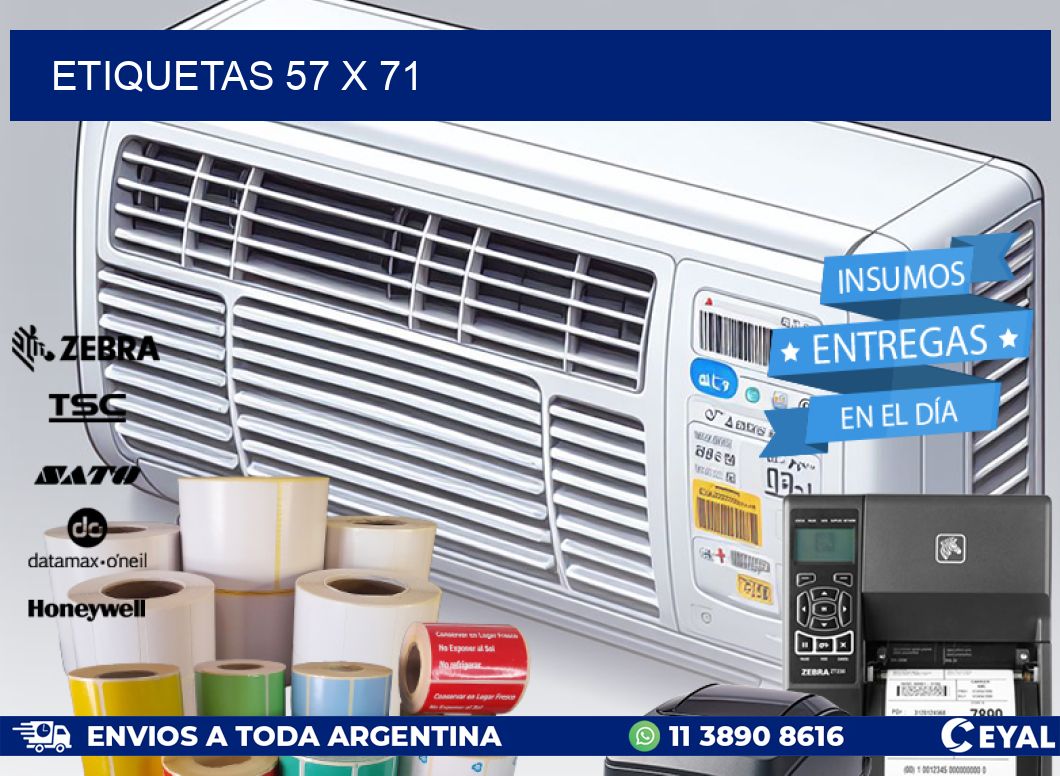 ETIQUETAS 57 x 71