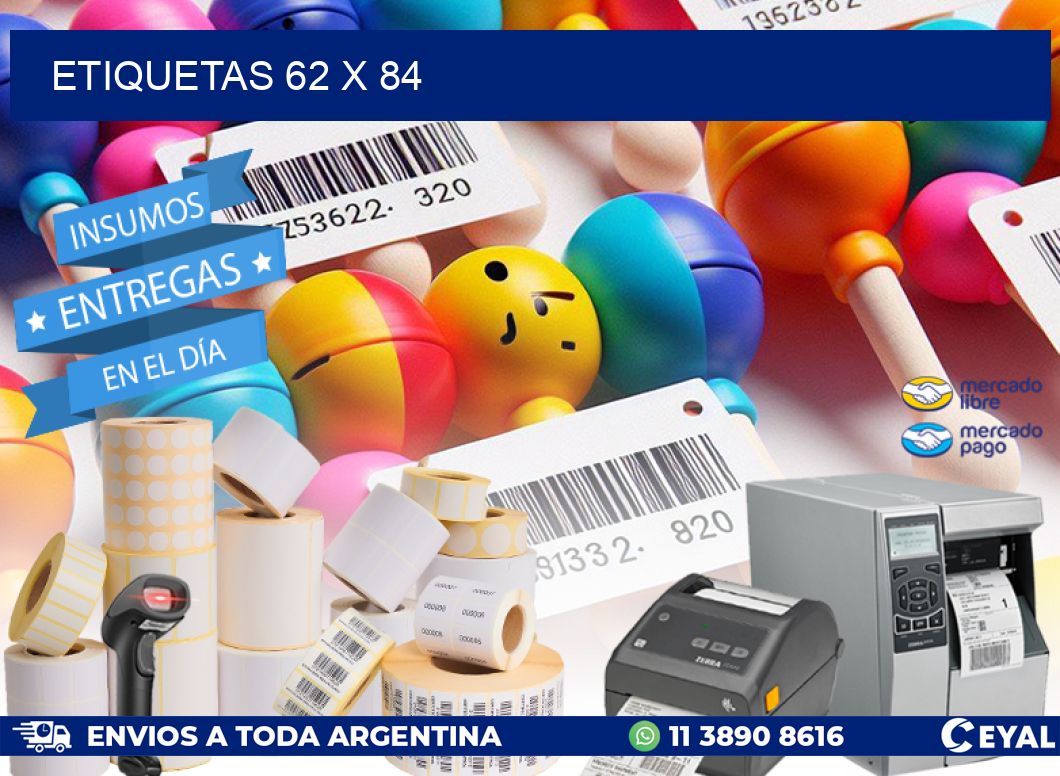 ETIQUETAS 62 x 84
