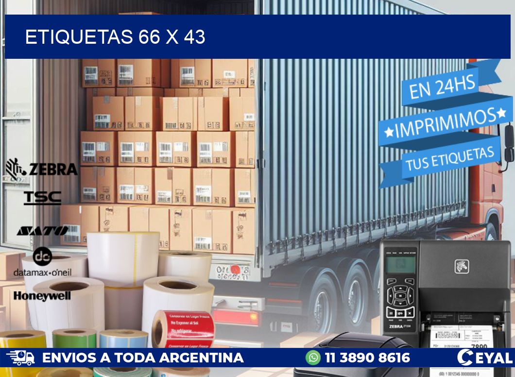 ETIQUETAS 66 x 43