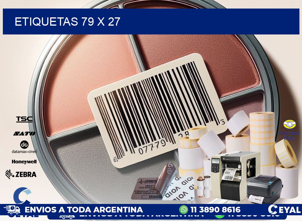 ETIQUETAS 79 x 27