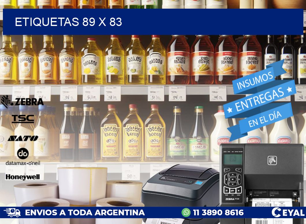 ETIQUETAS 89 x 83