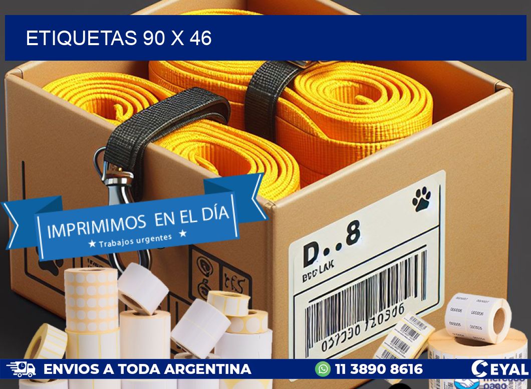 ETIQUETAS 90 x 46
