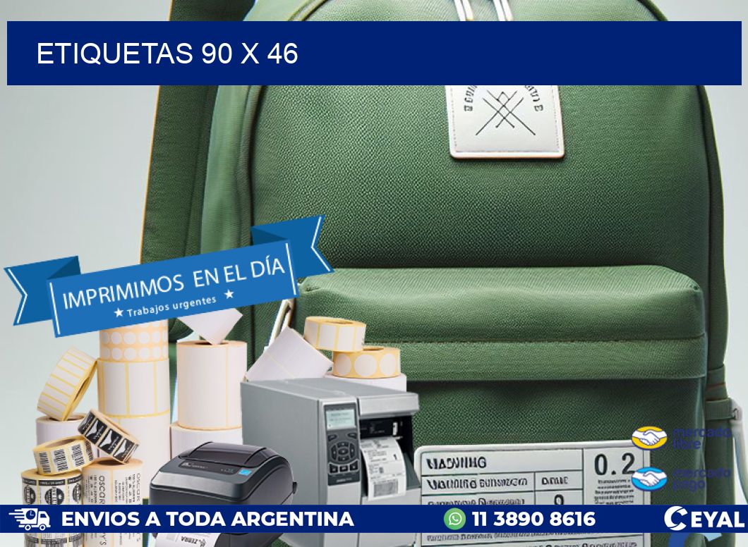 ETIQUETAS 90 x 46