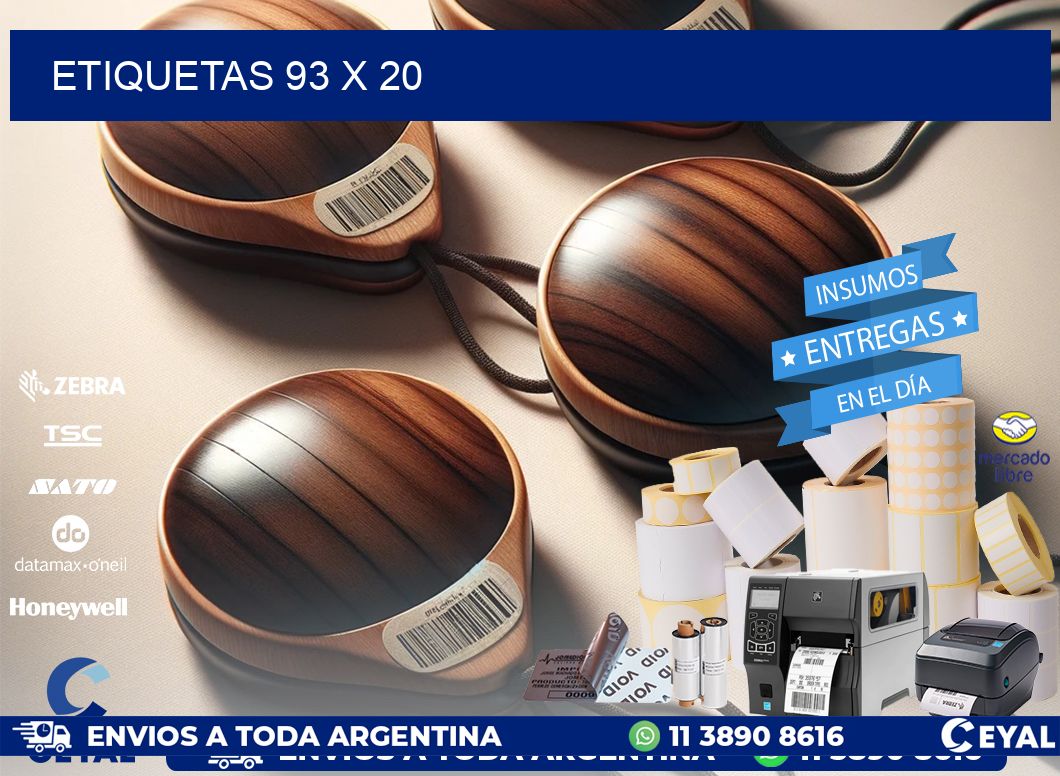 ETIQUETAS 93 x 20