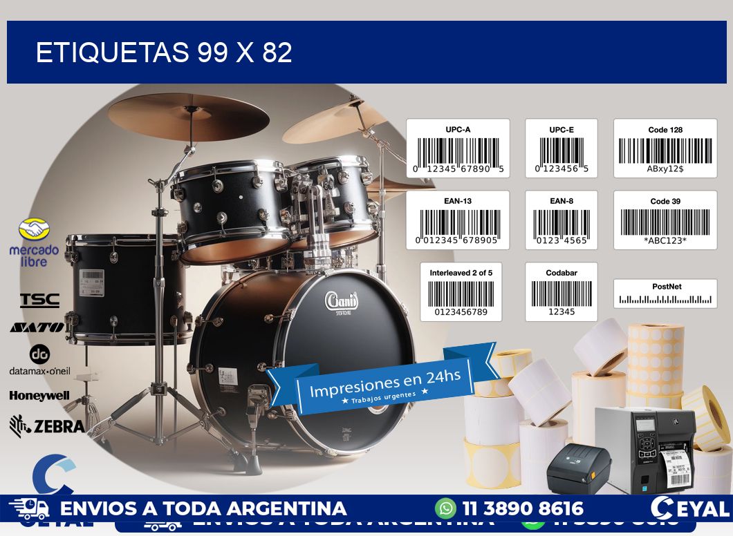 ETIQUETAS 99 x 82