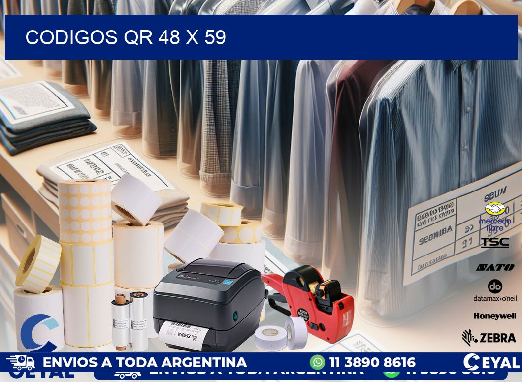 CODIGOS QR 48 x 59