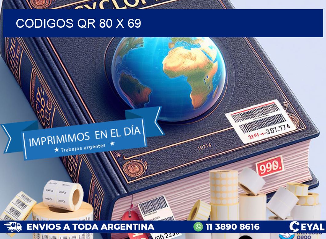 CODIGOS QR 80 x 69