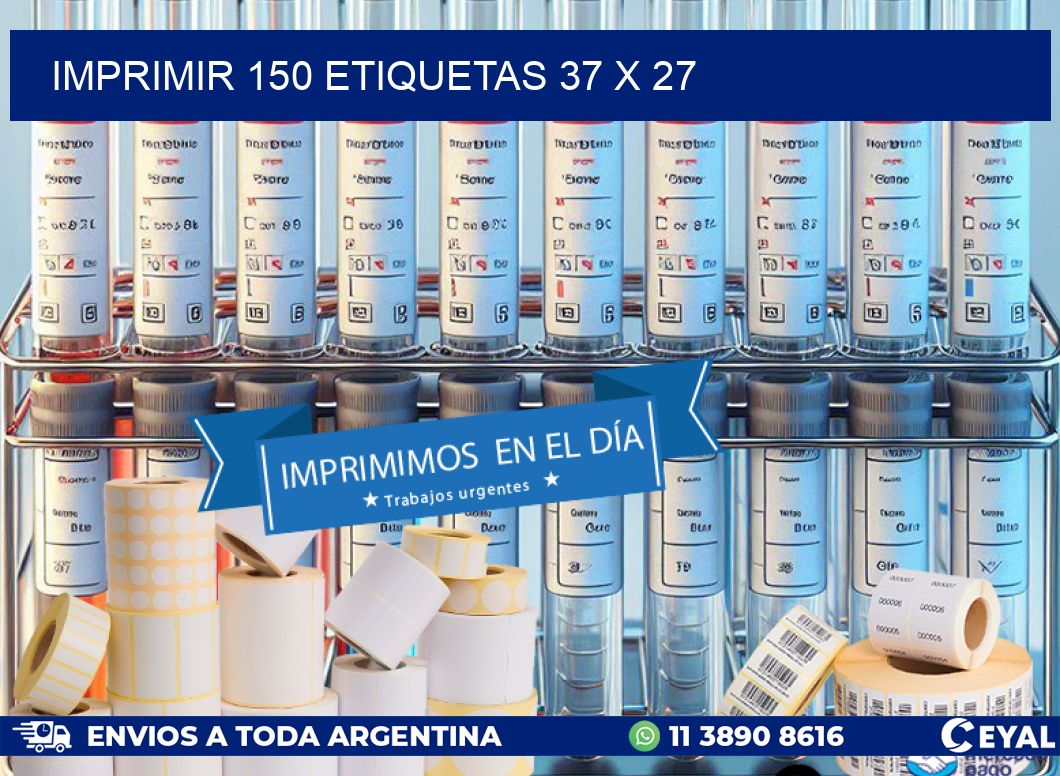 IMPRIMIR 150 ETIQUETAS 37 x 27