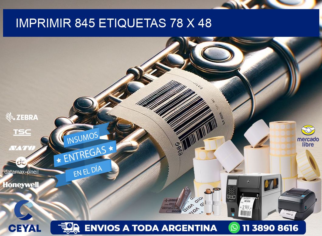 IMPRIMIR 845 ETIQUETAS 78 x 48