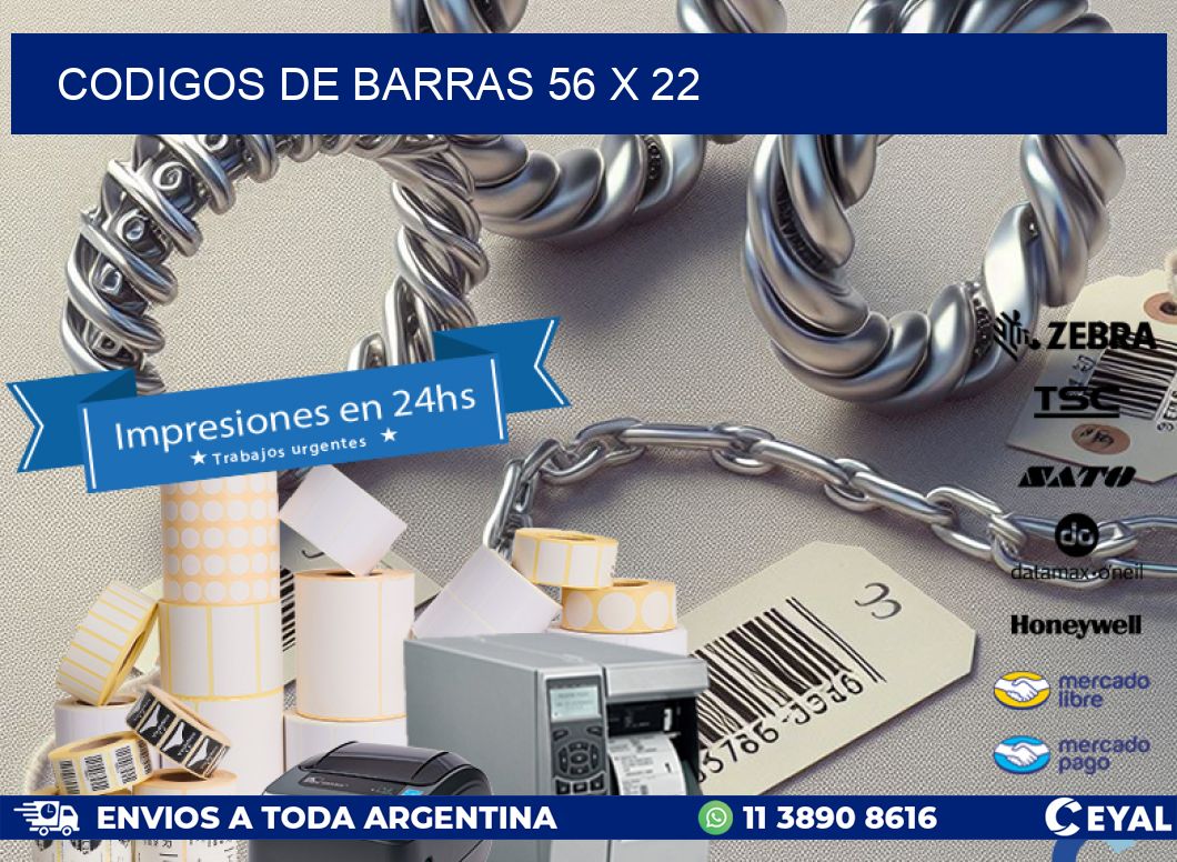 codigos de barras 56 x 22