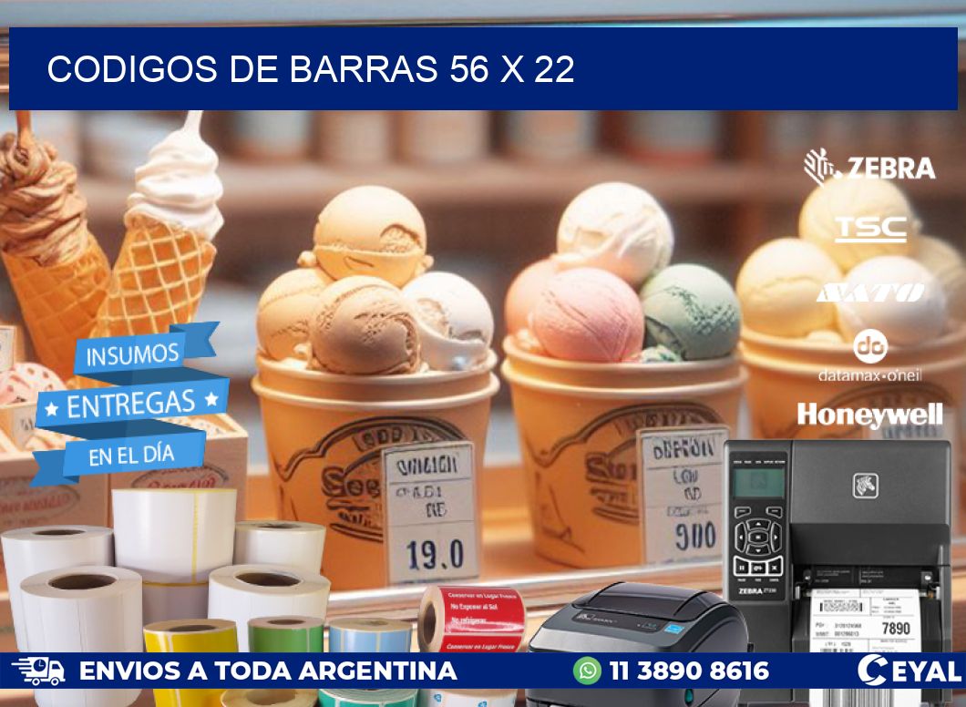 codigos de barras 56 x 22