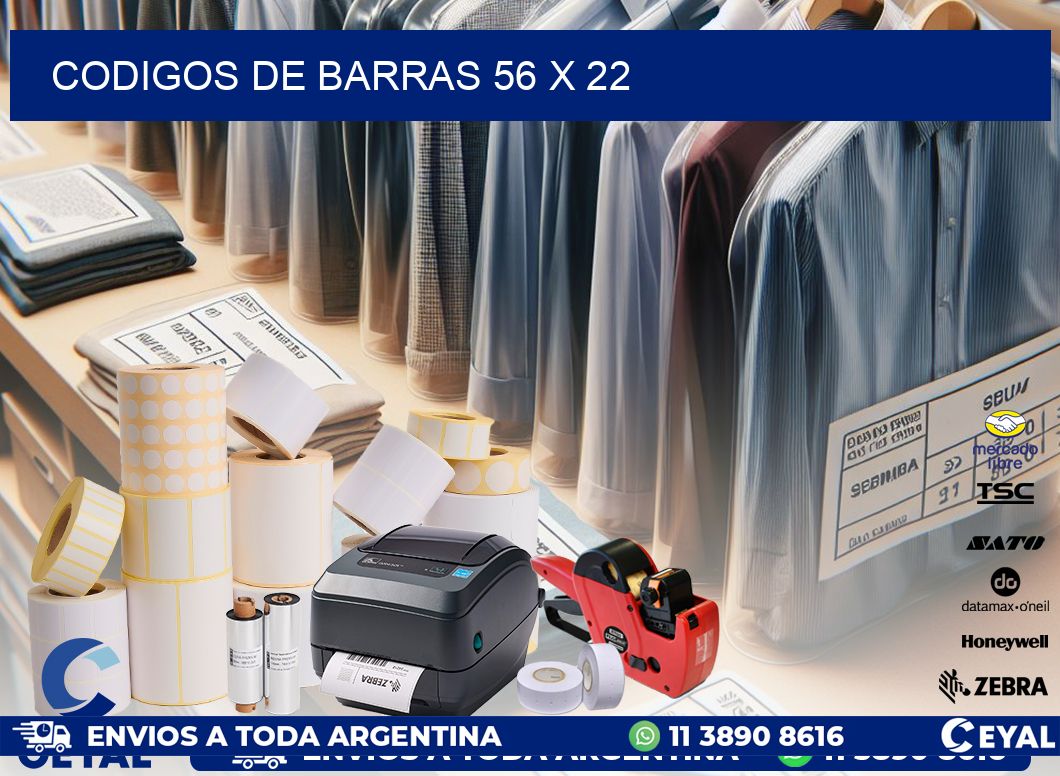codigos de barras 56 x 22