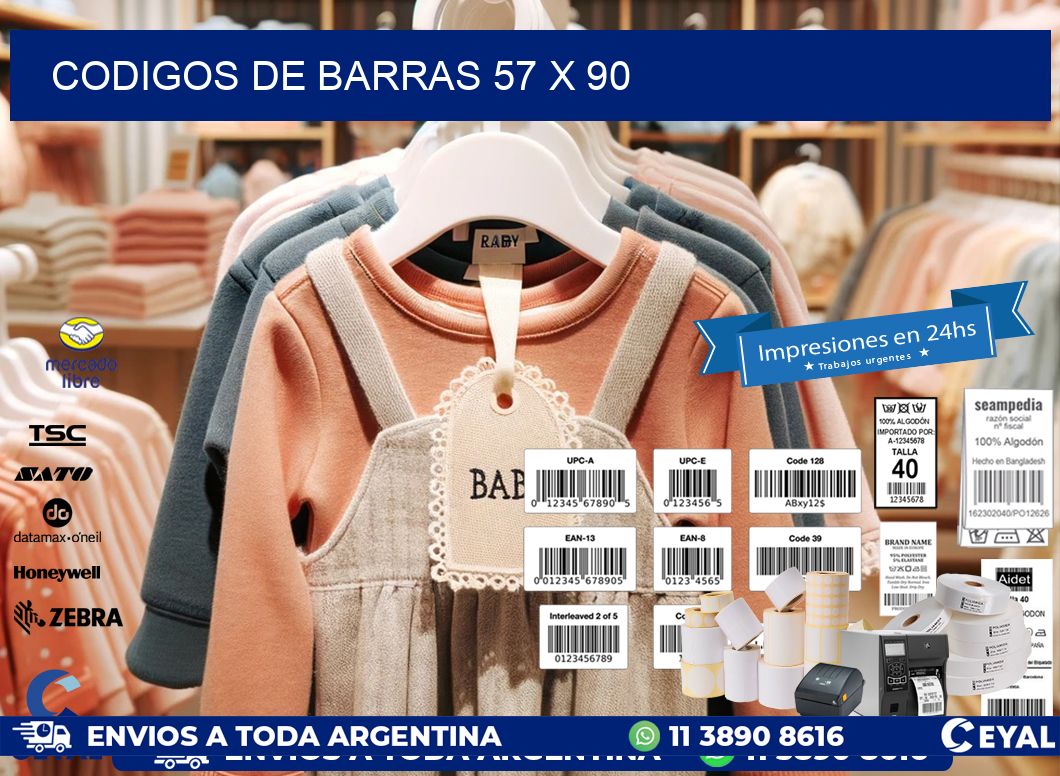 codigos de barras 57 x 90