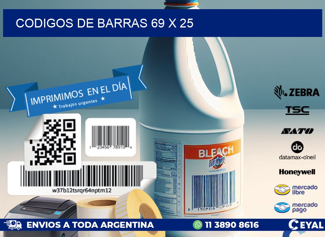 codigos de barras 69 x 25